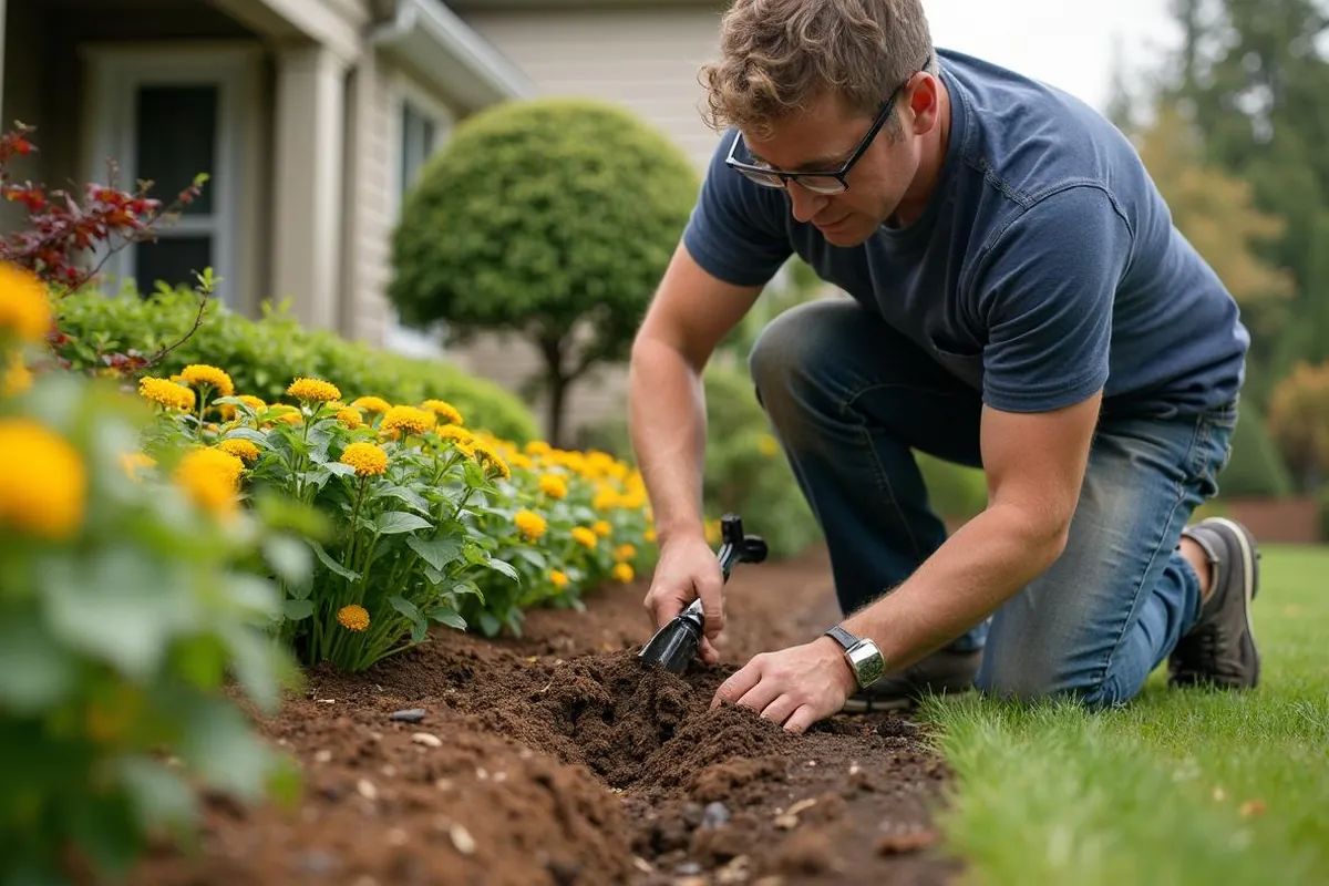 Bed Weeding & Raking in Salem, OR